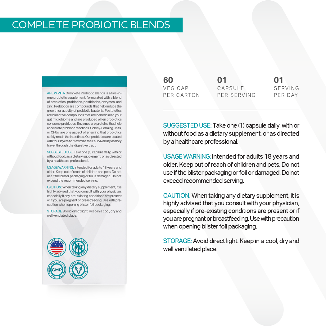 Complete 5-in-1 Probiotic Blends