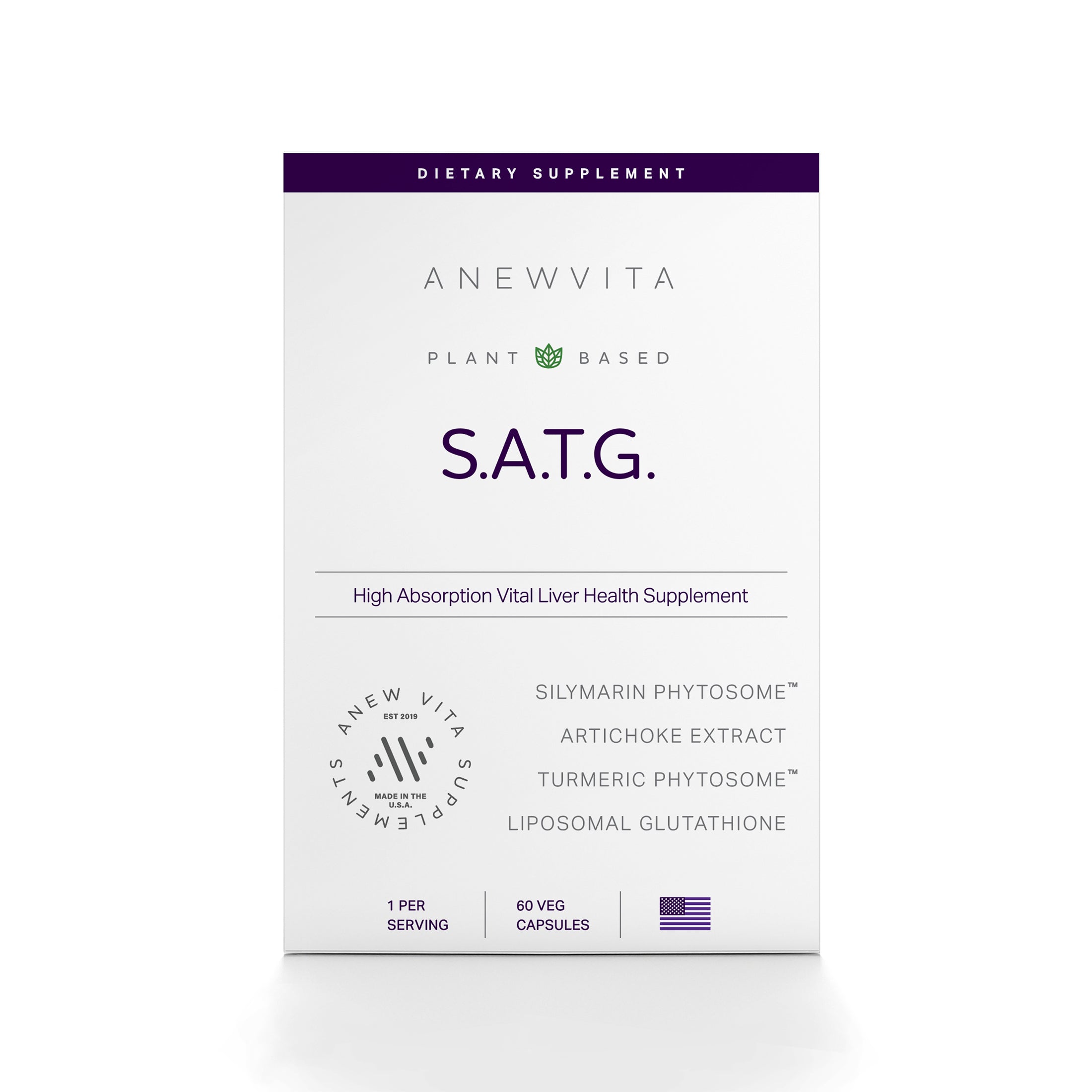 S.A.T.G. - High Absorption Liver Health Supplement