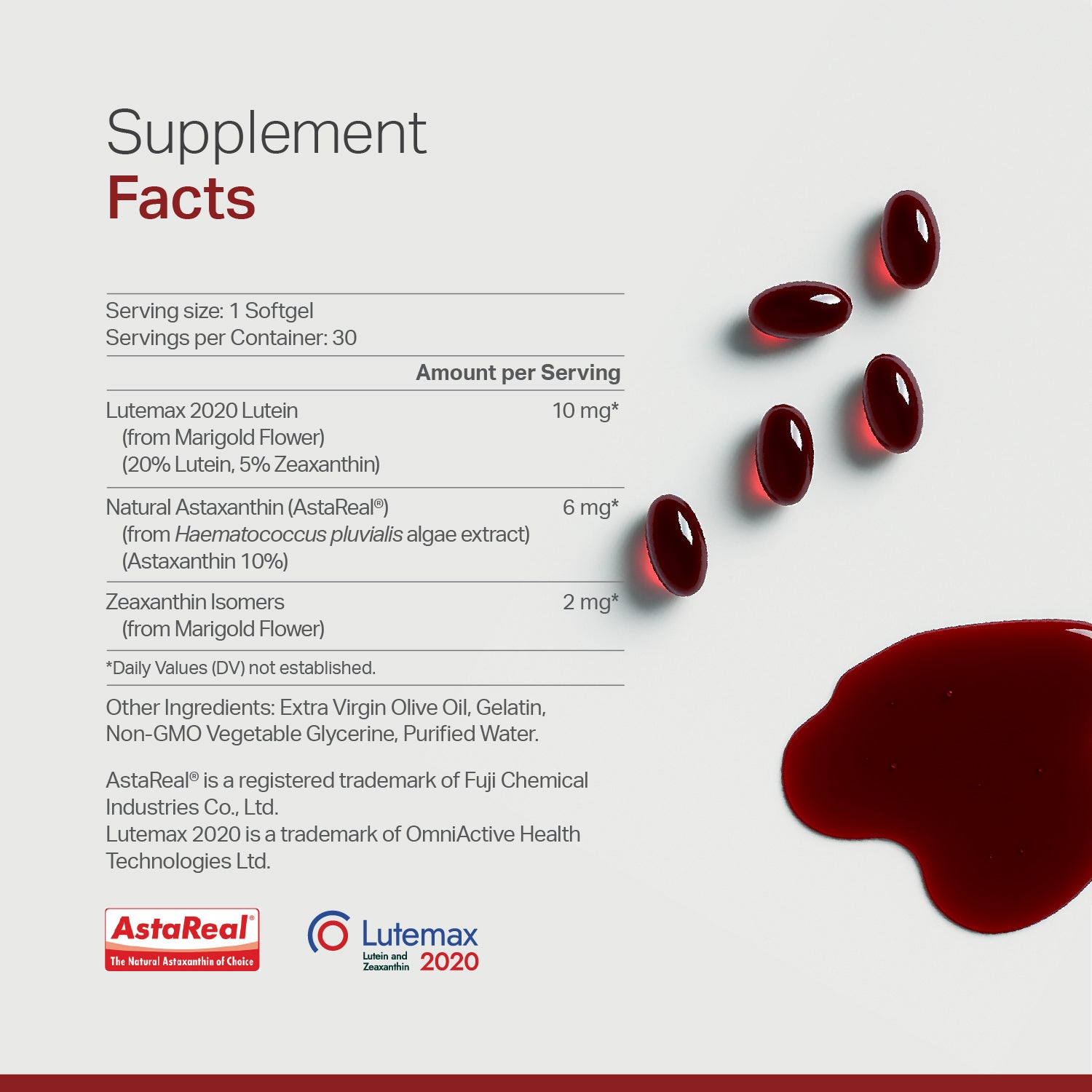 Lutein Astaxanthin Zeaxanthin