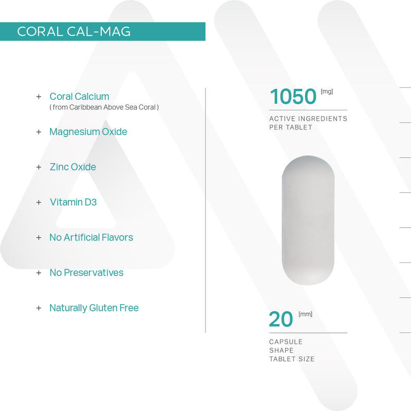 Coral Calcium Magnesium + Zinc + Vitamin D3