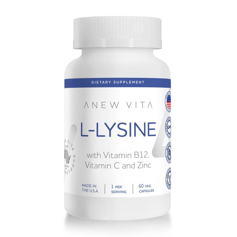 L-Lysine + Vitamin B12 + C + Zinc