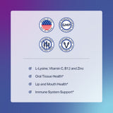 L-Lysine + Vitamin B12 + C + Zinc