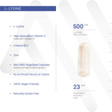 L-Lysine + Vitamin B12 + C + Zinc
